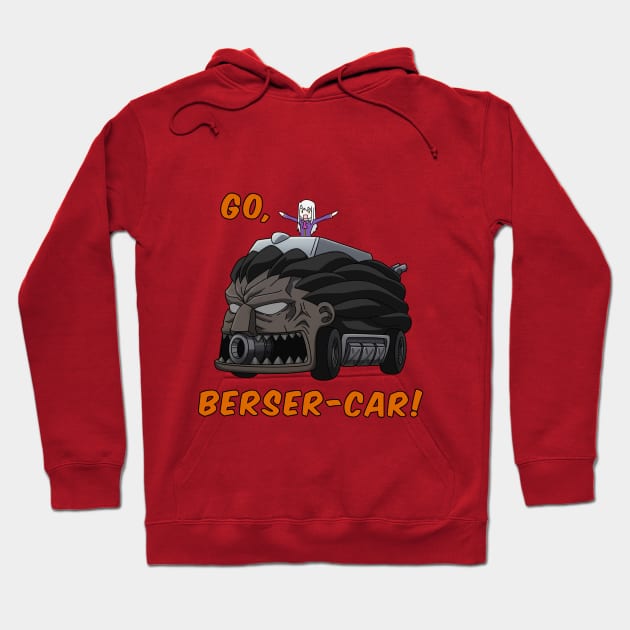 Berser-car Hoodie by iklone